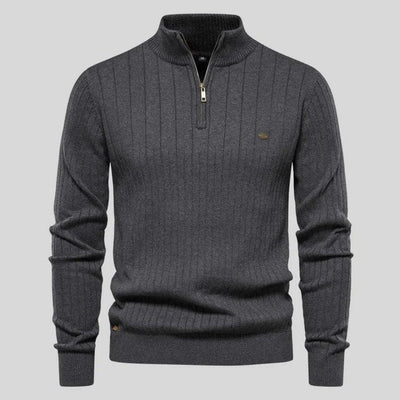 Arnold - Pullover Mit Halbem Reißverschluss