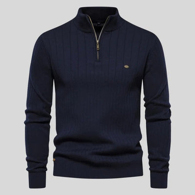 Arnold - Pullover Mit Halbem Reißverschluss