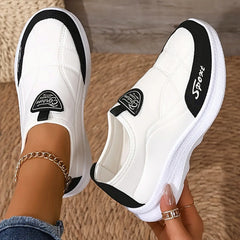 Solirae - Stützender orthopädischer Walking-Sneaker in Weiß