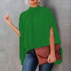 Alicia - Einmalige und elegante Bluse in Grün