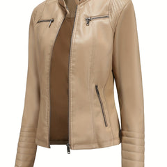 Adelinde® | ultra-elegante Weste in Khaki