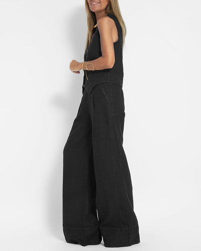 Damen Lässig Zweiteiliges Set | Sommer