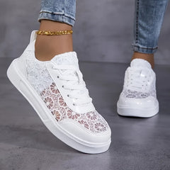 Sofie | Stylische Freizeit-Sneaker für Damen in Weiß