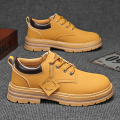 TRAVOR – Klassische Schnürschuhe Mit Runder Zehen in Braun