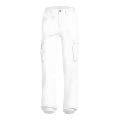 Nariko | Stylische Cargohosen in Weiß