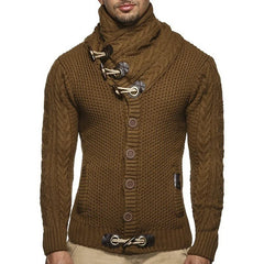 Aksel - Pullover - Italienische Design in Braun
