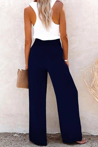 Waltraud®️ | Hohe Taille Relaxed Hosen