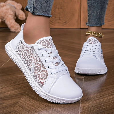 Damskie | Atmungsaktive Slip-On-Mokassins aus Mesh für Damen