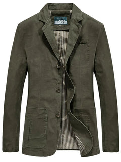 Lorenz® | Lässige Herrenjacke in Grün