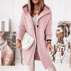 Hedwig - Gemütlicher, schicker Cardigan in Rose
