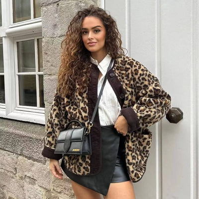 NOEMI I LEOPARDENJACKE