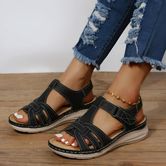 Sandalen Damen – Orthopädische Sandalen für Stil und Komfort in Schwarz