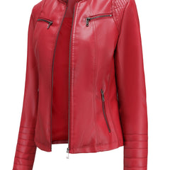 Adelinde® | ultra-elegante Weste in Rot