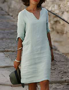 Yara | Modisches Sommerkleid in Hellgrün