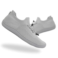 Fennja | Leichte Barfuß Sneaker in Grau