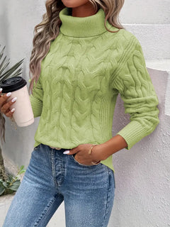 Vicky™ | Knit Sweater in Grün