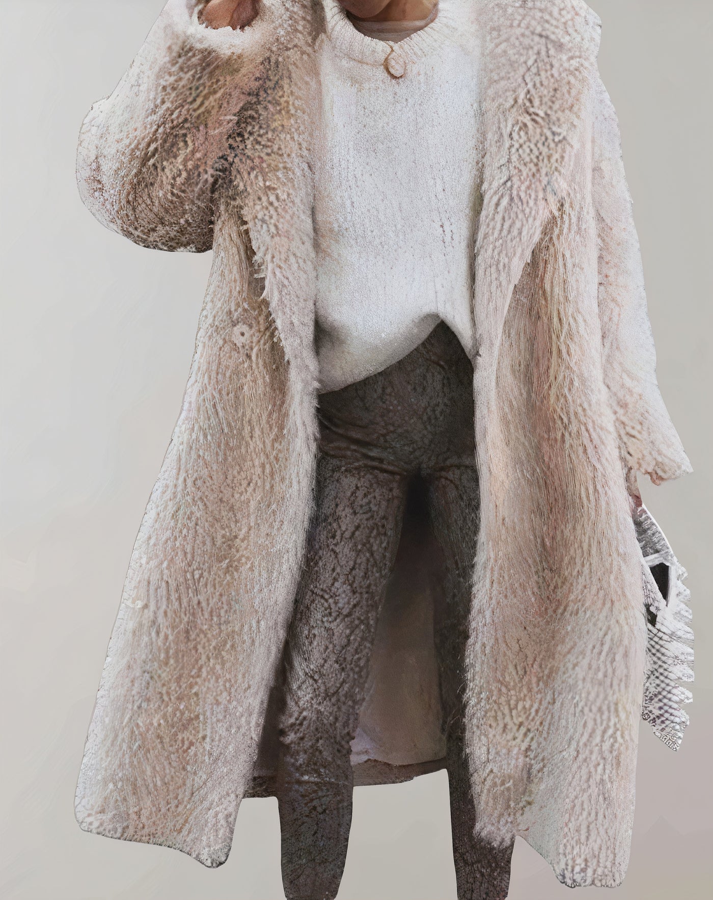 Flauschig warme Jacke für Frauen - Adelheid