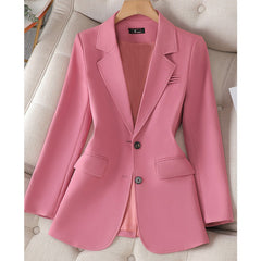 Franziska | Taillierter Eleganter Blazer in Rosa