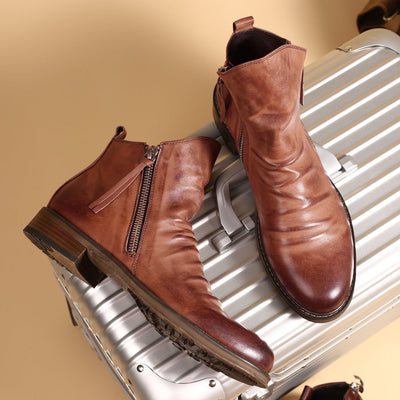 Dieter®️ | Chelsea-Stiefel aus weichem Leder