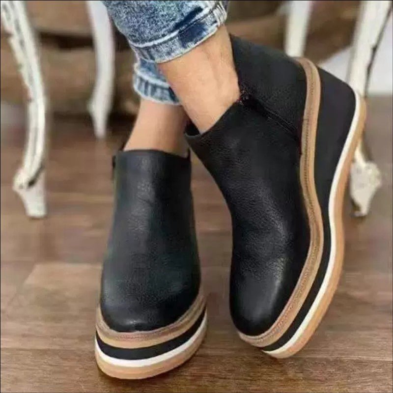 Damen Stiefeletten | Plateau