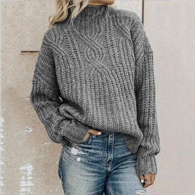 Gemütlicher Strickpullover für Frauen - Irela