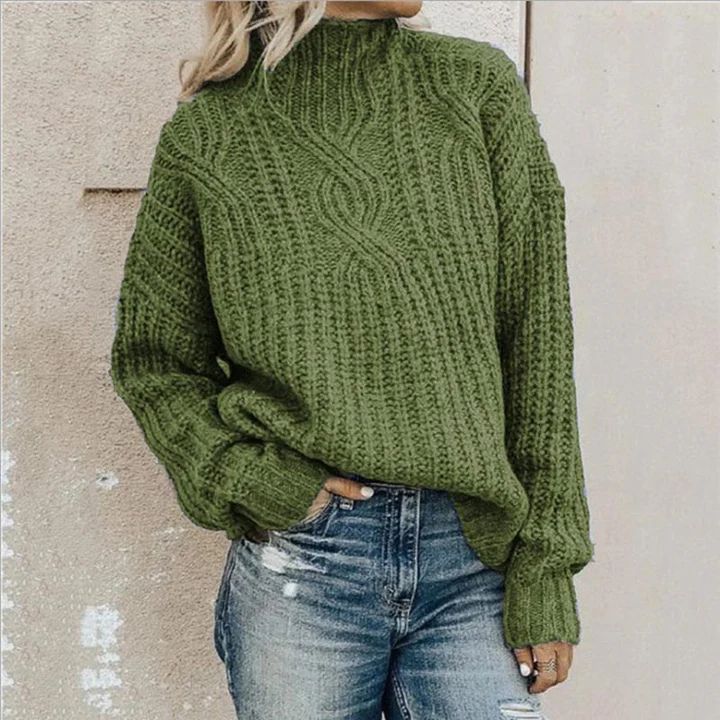 Gemütlicher Strickpullover für Frauen - Irela