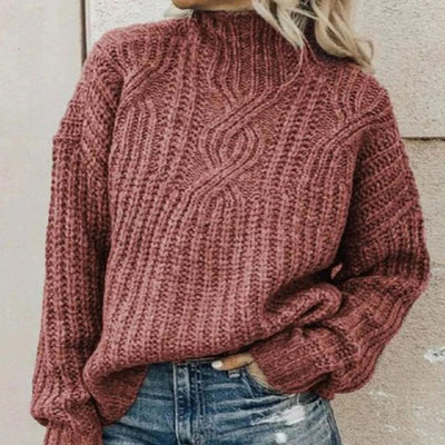 Gemütlicher Strickpullover für Frauen - Irela