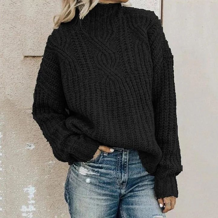 Gemütlicher Strickpullover für Frauen - Irela