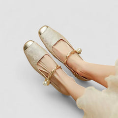 Hilda-Marie® | Orthopädische Schuhe Mary Jane in Beige