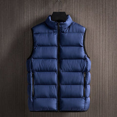 Herren Stepp Weste | Winter in Blau