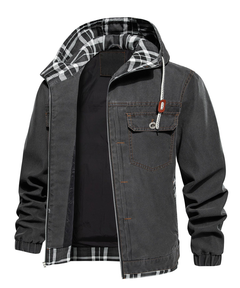Claudia | Outdoorjacke stylisch für jede Saison in Grau