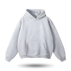 Hoodie Damen Mit Gewicht | Lässig & Entspannend in Hellgrau