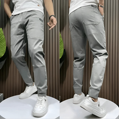 TOMMASO™ - PREMIUM STRETCH-CARGOHOSE (1+1 GRATIS) in Hellgrau