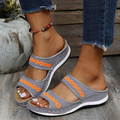 Hannah – Stilvolle Orthopädische Sommer-Sandale