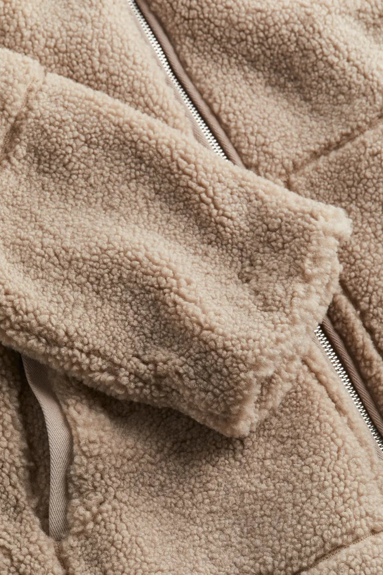Damen Teddy Mantel | Gemütlich