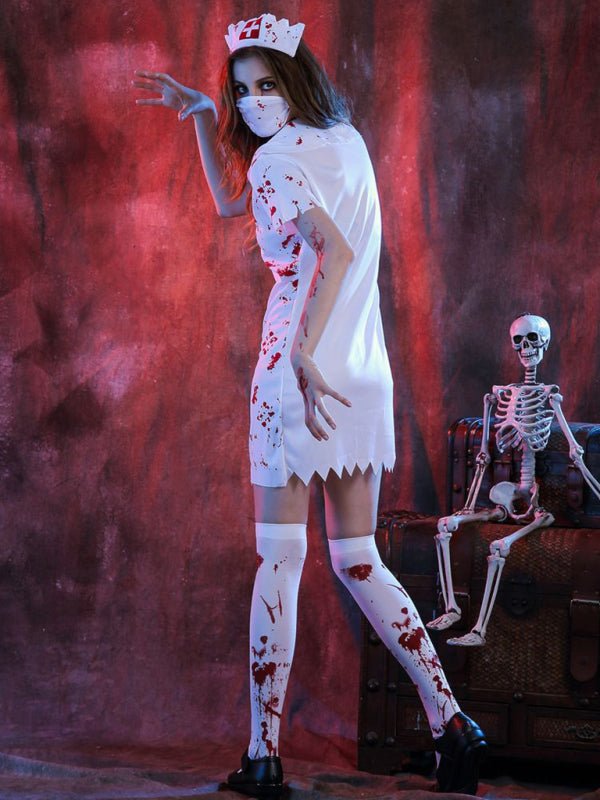 Blutige Krankenschwester Halloween Kostüm
