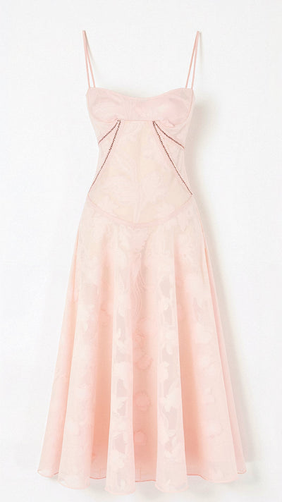 Hannah - Maxikleid - Spitzenrücken