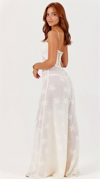 Hannah - Maxikleid - Spitzenrücken