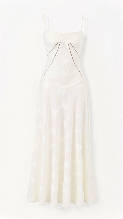 Hannah - Maxikleid - Spitzenrücken