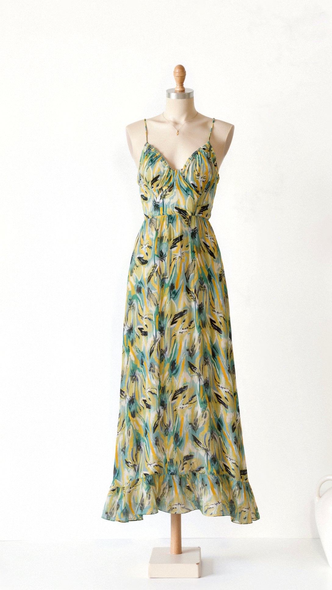 Hanne - Ärmelloses Kleid mit Blumendruck - Frühlingsmode