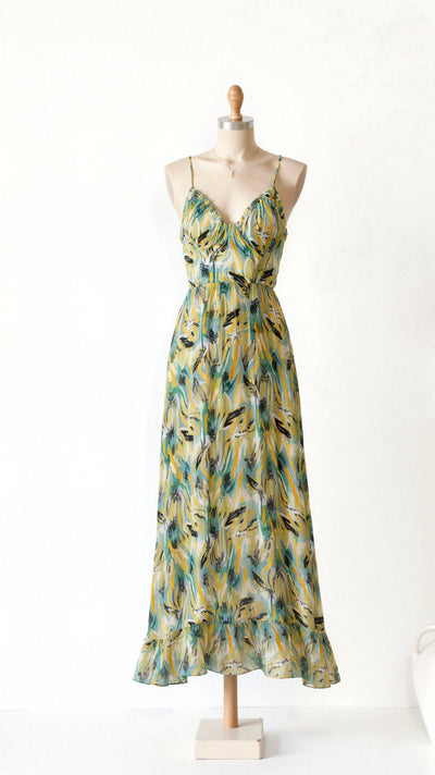 Hanne - Ärmelloses Kleid mit Blumendruck - Frühlingsmode