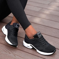 Damen Lauf Sportschuhe | Leichte in Schwarz