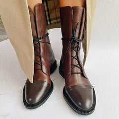 Stella | Elegante und vielseitige Stiefel mit Absatz in Braun