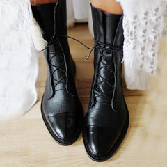 Stella | Elegante und vielseitige Stiefel mit Absatz in Schwarz
