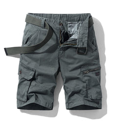 Elrick | Herren Cargo Kurze Hosen | Bequem in Grau