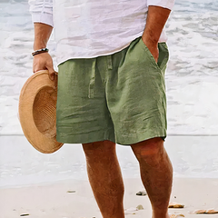 Herren atmungsaktive Strandshorts | Kurze in Grün