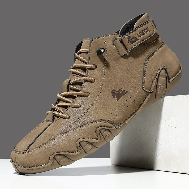 Herren bequeme Stiefeletten | Barfuß