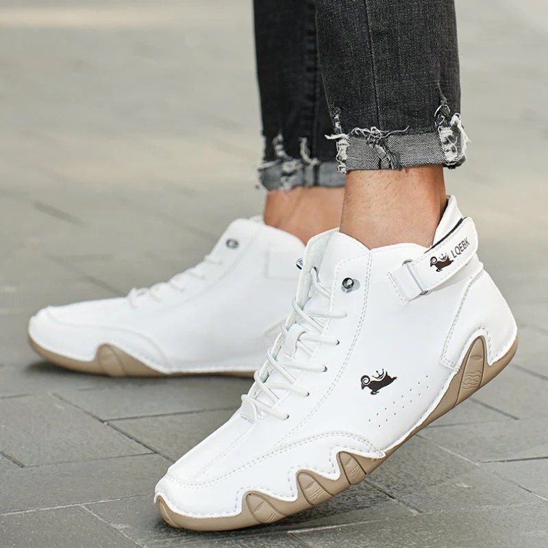 Herren bequeme Stiefeletten | Barfuß