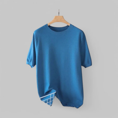 Herren bequemes klassisches T-Shirt | Kurzarm