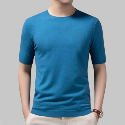 Herren bequemes klassisches T-Shirt | Kurzarm